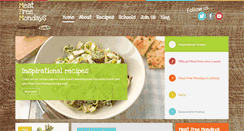 Desktop Screenshot of meatfreemondays.co.uk